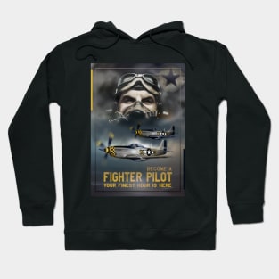 P51 Mustang Pilot Hoodie